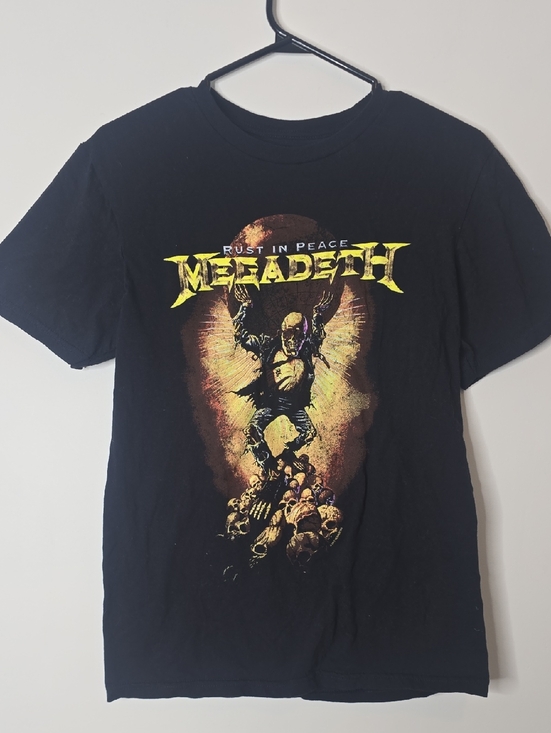 Megadeth Other - Megadeth Rust in Peace Graphic Tee - Black